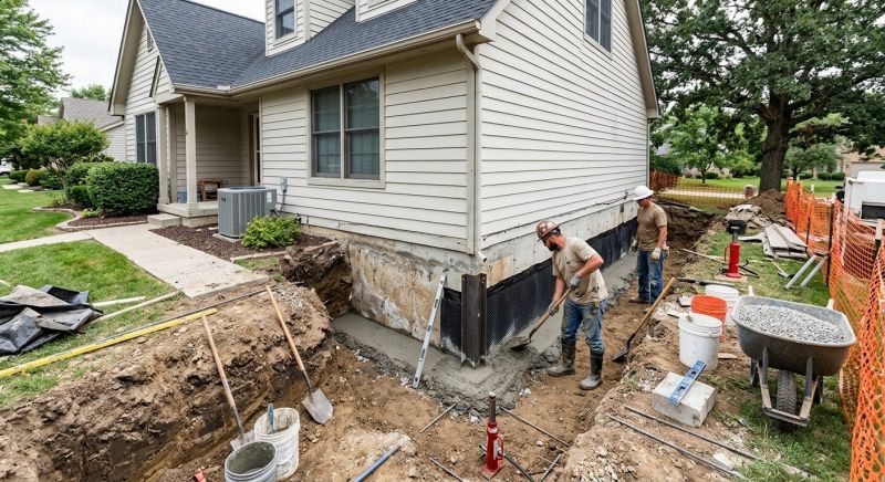 Home Foundation Repair in Capitol Heights, MD