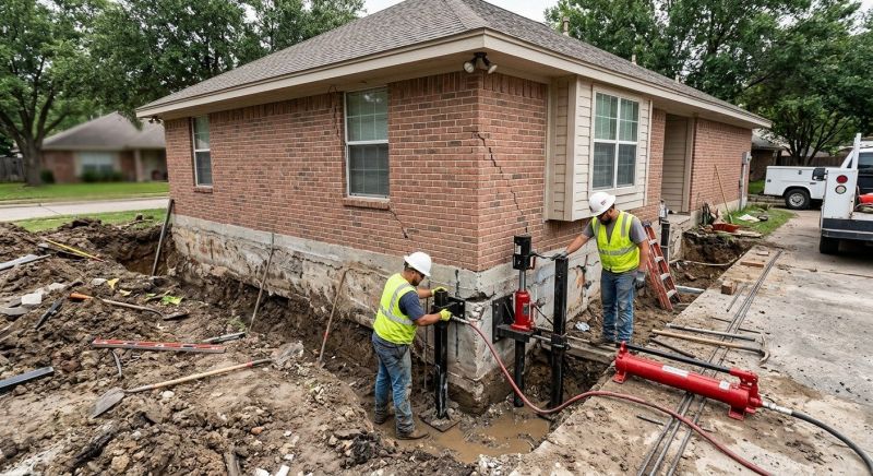 House Foundation Repair in Fairfax, VA
