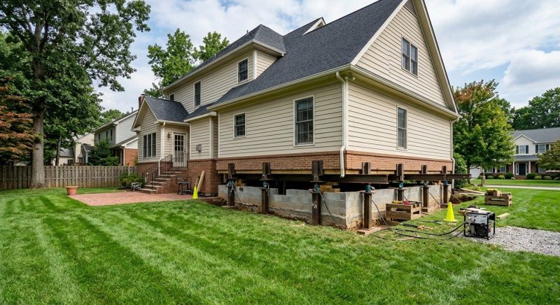 House Leveling in Alexandria, VA