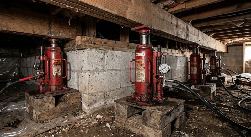 House Settling Repair in Lorton, VA