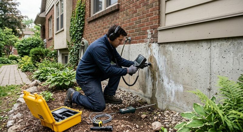 Leaking Foundation Repair in Lorton, VA