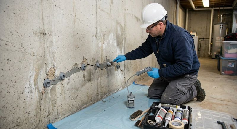 Structural Crack Repair in Lorton, VA