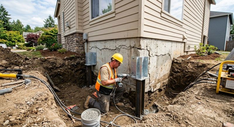 Structural Foundation Repair in Cheltenham, MD