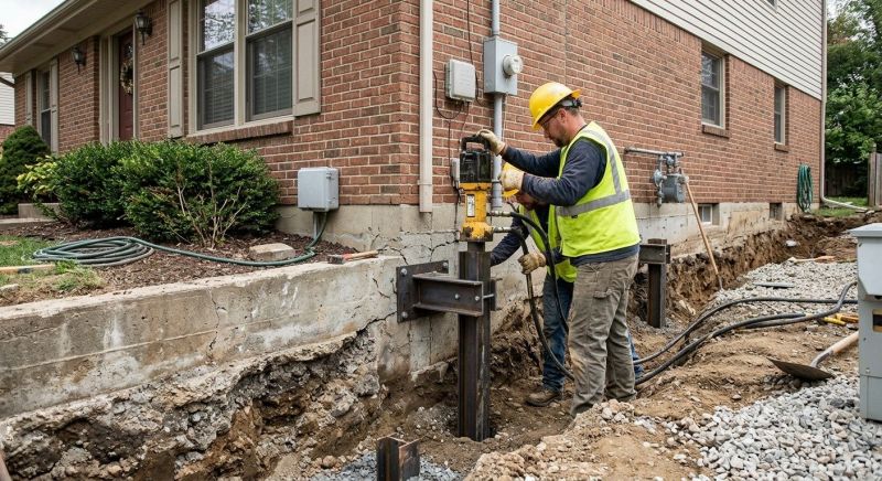 Structural Foundation Repair in Clinton, MD